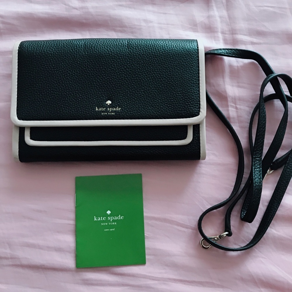 NWT Kate Spade mini crossbody purse leather clutch